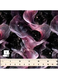 Petal flower style with pink, black colors - Image 5