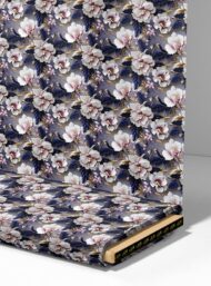 Petal flower style with white,green colors - Image 4