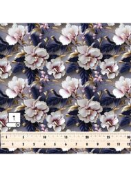 Petal flower style with white,green colors - Image 5