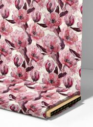 Bloom flower style with pink,green colors - Image 4