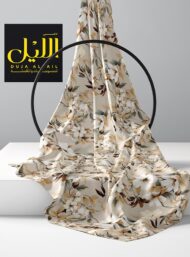 Petal flower style with brown, white colors - Image 2