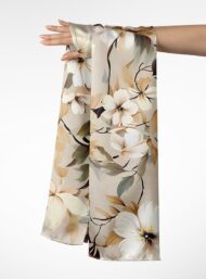 Petal flower style with brown, white colors - Image 3
