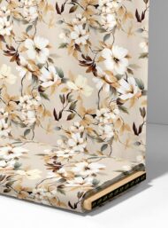 Petal flower style with brown, white colors - Image 4
