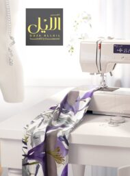 Petal flower style with white,grey colors - Image 7