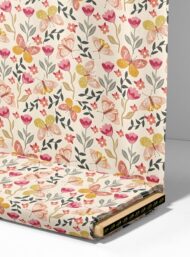 Butterfly flower style with pink,yellow colors - Image 4