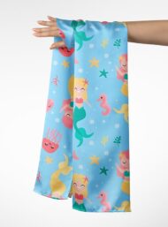 Mermaid nature style with blue,pink colors - Image 3