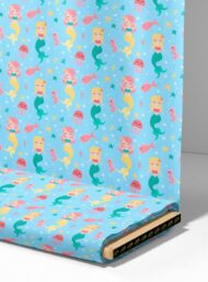 Mermaid nature style with blue,pink colors - Image 4