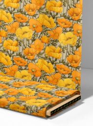 Bloom flower style with orange,yellow colors - Image 4
