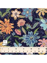 Petal flower style with blue,orange colors - Image 5