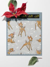 Deer animal style with brown,grey colors - Image 6