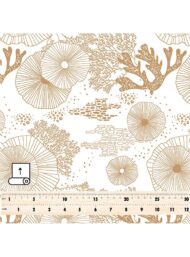 Coral nature style with brown, white colors - Image 5