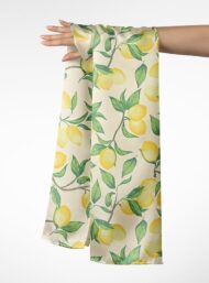 Lemon flower style with yellow,green colors - Image 3