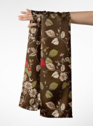 Leaf flower style with red,green colors - Image 3