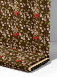 Leaf flower style with red,green colors - Image 4