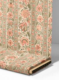 Bloom flower style with pink,green colors - Image 4