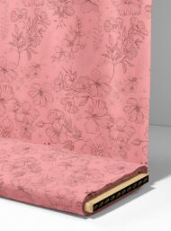 Bloom flower style with pink, black colors - Image 4