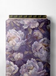 Bloom flower style with pink,white colors