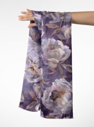 Bloom flower style with pink,white colors - Image 3