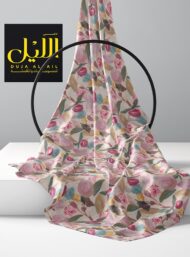 Petal flower style with pink,green colors - Image 2