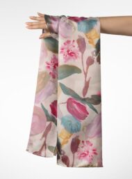 Petal flower style with pink,green colors - Image 3