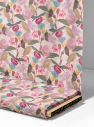 Petal flower style with pink,green colors - Image 4