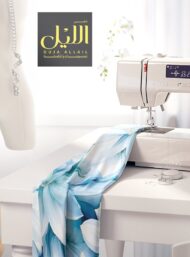 Petal flower style with blue,white colors - Image 7