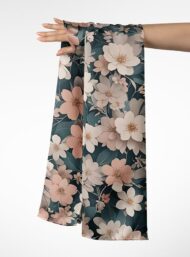 Petal flower style with pink,white colors - Image 3