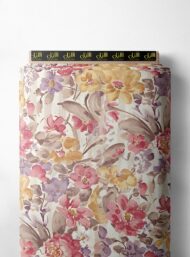 Petal flower style with pink,yellow colors