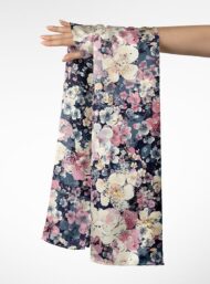 Bloom flower style with pink,white colors - Image 3