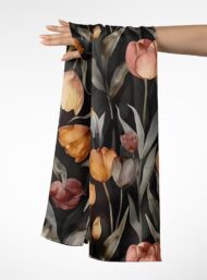 Petal flower style with orange,pink colors - Image 3