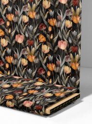 Petal flower style with orange,pink colors - Image 4