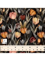 Petal flower style with orange,pink colors - Image 5