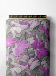 Petal flower style with pink,white colors