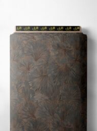 Leaf nature style with brown, grey colors