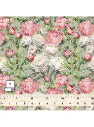 Petal flower style with pink,green colors - Image 5