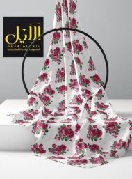 Rose flower style with pink,green colors - Image 2