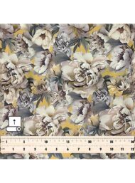 Petal flower style with grey,yellow colors - Image 5