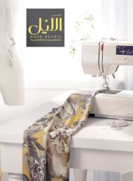 Petal flower style with grey,yellow colors - Image 7