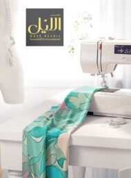 Petal flower style with green,blue colors - Image 7