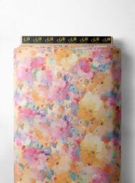 Petal flower style with pink,orange colors