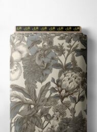 Petal flower style with grey,white colors