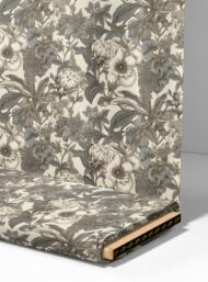 Petal flower style with grey,white colors - Image 4