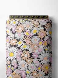 Petal flower style with white,yellow colors