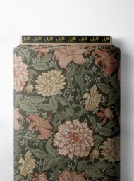 Petal flower style with pink,green colors