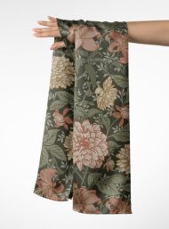 Petal flower style with pink,green colors - Image 3