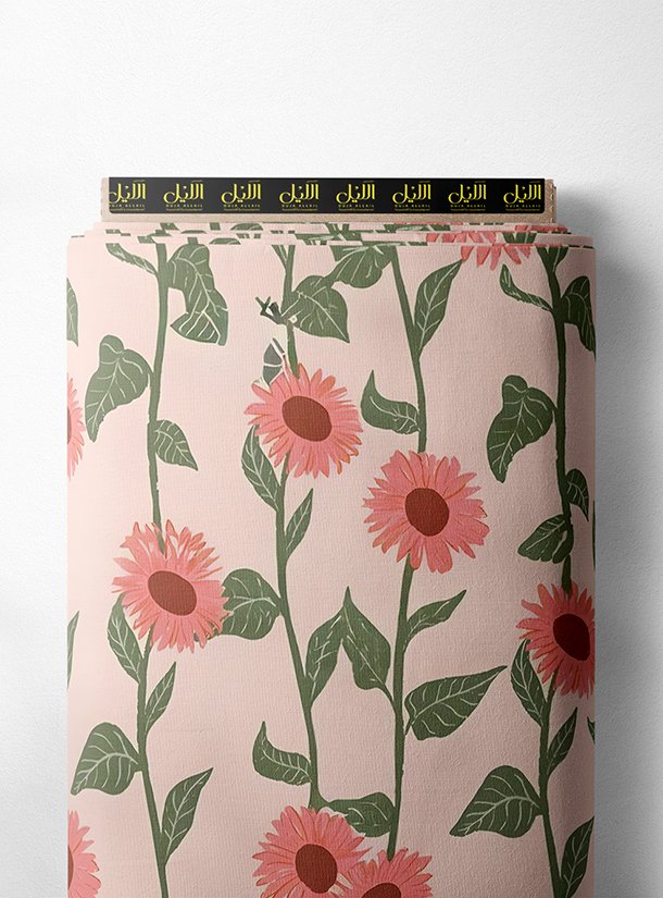 LAI01-1894_1-1.jpg Petal flower style with pink, green colors - Image 1