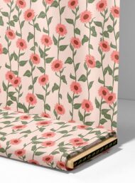 Petal flower style with pink, green colors - Image 4