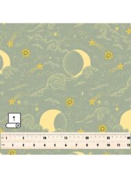 Moon nature style with grey, yellow colors - Image 5