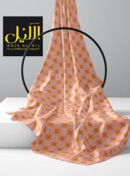 Star flower style with orange, pink colors - Image 2