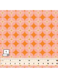 Star flower style with orange, pink colors - Image 5